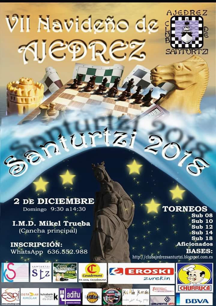 VII Torneo Navideño de Ajedrez Santurtzi 2018